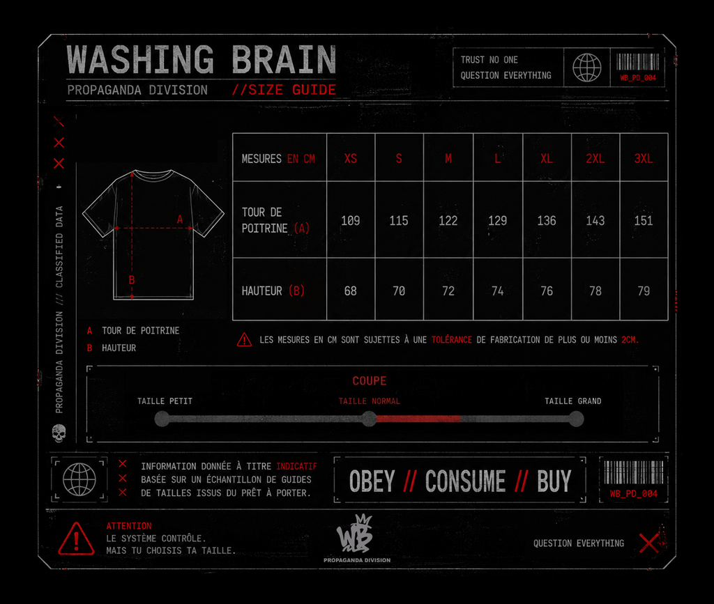 HUMAN PRODUCT T-shirt Oversize épais