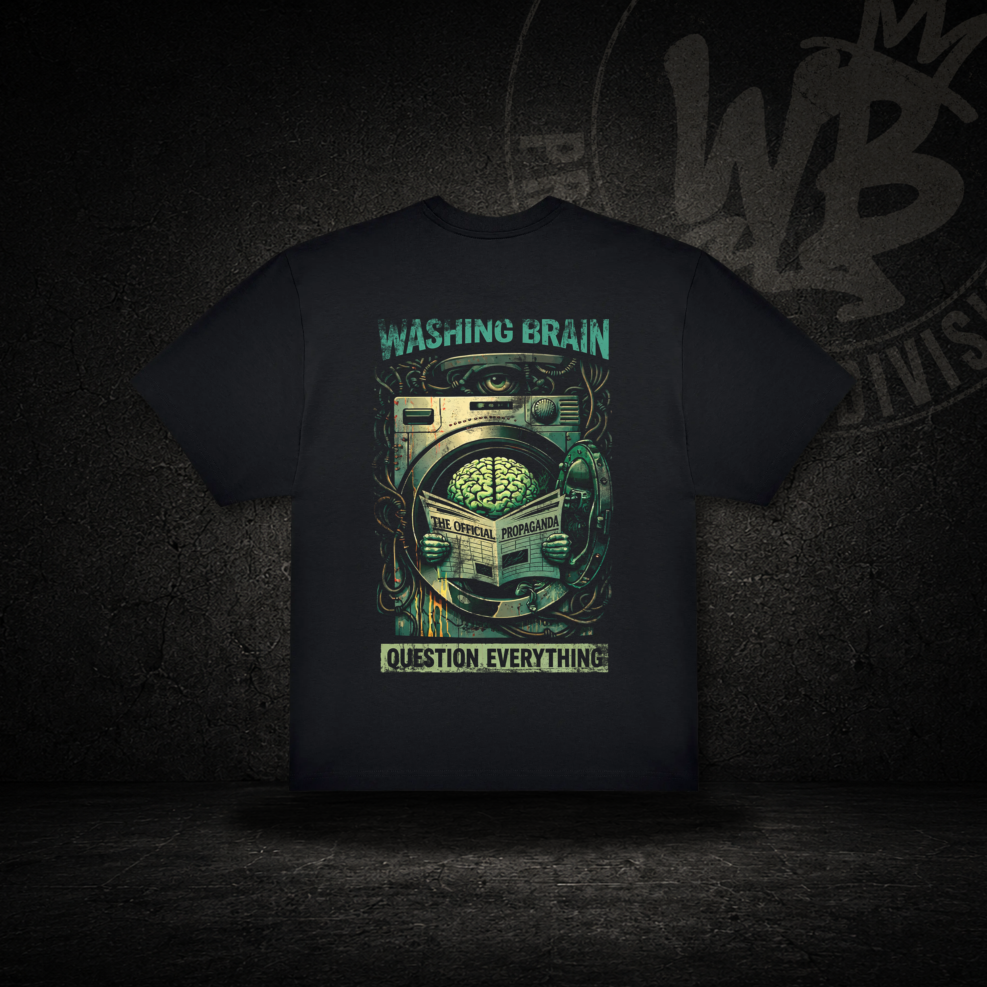 WASHING BRAIN Oversize épais